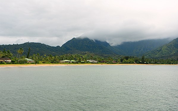 View of the beach used in the film