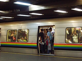 <span class="mw-page-title-main">Bellas Artes station (Caracas)</span> Caracas metro station