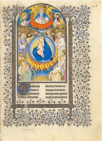 File:Belles Heures du duc de Berry - MetMuseum 54-1-1 f218r (Mass for All Saints).jpg