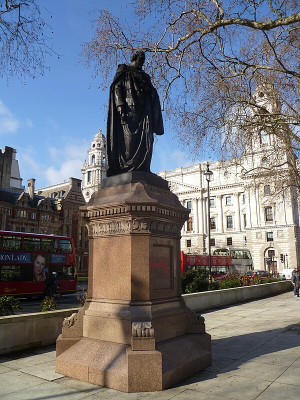 Statue of Benjamin Disraeli, Parliament Square