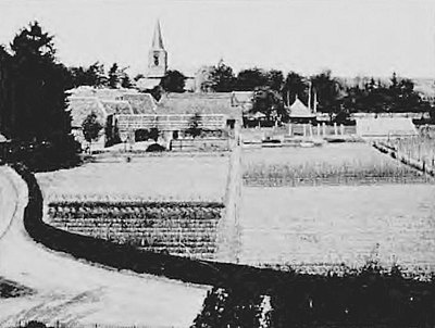 Hotel "Neder Veluwe", gezicht vanuit het hotel