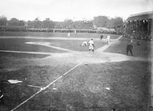 Bennett Park during the 1907 World Series Bennett Park 1907 WS.jpg