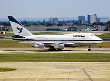 Boeing 747SP авиакомпании Iran Air