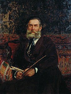 Semeya del pintor Alekséi Bogoliúbov (1876)