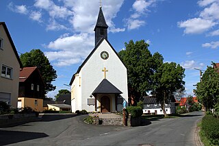 Wattendorf Place in Bavaria, Germany