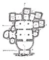 Plan of the Tomb of the Chief, Necropolis of Sant'Andrea Priu.