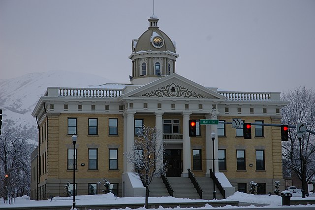 Box Elder County Courthouse, January 2010