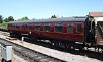 British Rail Mark 1 BSK 35257 at Minehead repainted maroon in 2019.JPG