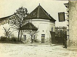 Fotografie kaple z roku 1896