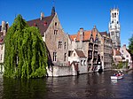 Brugge-CanalRozenhoedkaai.JPG