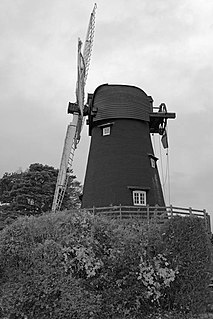 Bursledon village in the United Kingdom