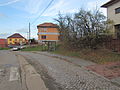 Čeština: Autobusová zastávka v Petrovicích, okr. Třebíč. English: Bus stop in Petrovice, Třebíč District.