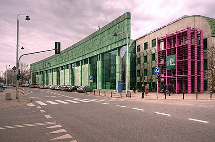 The Library of the University of Warsaw is now the scene to the many languages spoken by its foreign and exchange students