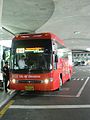 한국도심공항에서 운행했던 6103번 공항리무진버스인 대우 BX212 로얄 하이데커 차량(현재 퇴역)