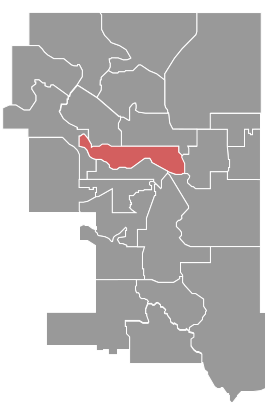 Верховая езда провинции Калгари - Calgary Mountain View.svg