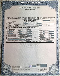 long-form Abbeville Birth Certificate