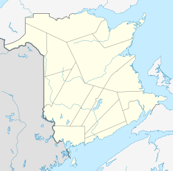 Canada New Brunswick location map.svg