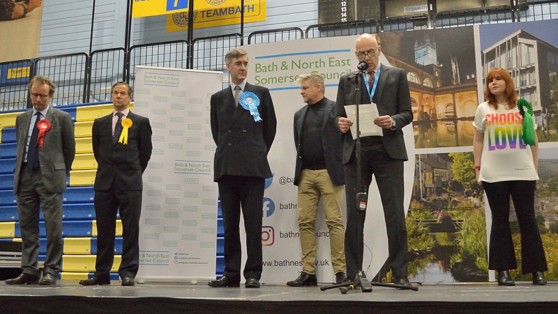 File:Candidates, North East Somerset 2019 general election declaration of results.jpg