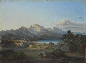 Carl Rottmann: Der Kochelsee, 1825