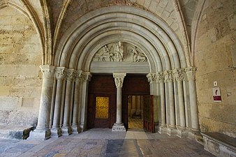Porta del claustre de la Catedral de Tarragona