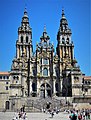 Facade of Cathedral of Santiago de Compostela