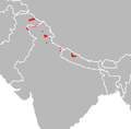 Catreus wallichi distribution.PNG