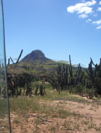 La Teta hill, located in the municipality of Uribia, northern Guajira