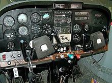 Planche de bord du Cessna 182P