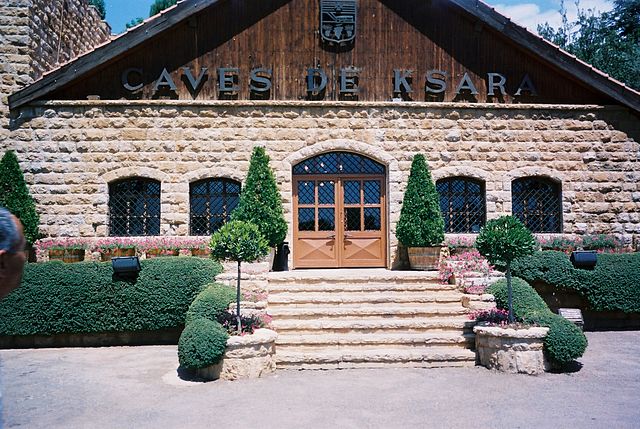 The wine making headquarters of Château Ksara, in Bekaa, Lebanon