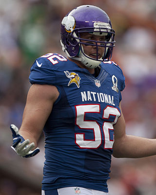 <span class="mw-page-title-main">Chad Greenway</span> American football player (born 1983)