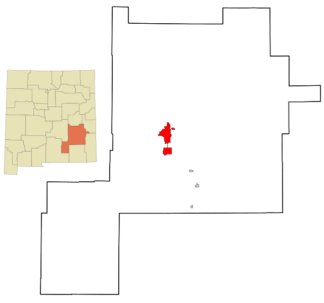 File:Chaves County New Mexico Incorporated and Unincorporated areas Roswell Highlighted.svg