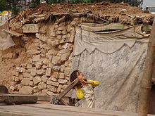 A Pakistani child labourer Child labor in Islamabad Pakistan.jpg