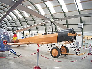 Cierva C.6 Autogyro designed by Juan de la Cierva