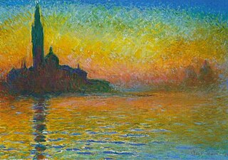 Crépuscule à Venise