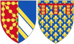 Description de l'image Coat of Arms of Blanche of Artois, Queen Consort of Navarre.svg.