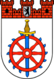 Coat of arms of the Weißensee district from 1992