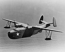 Mariner seaplane of the type Christiana supported for Patrol Bombing Squadron 208 Consolidated "Mariner" (PBM-3).jpg