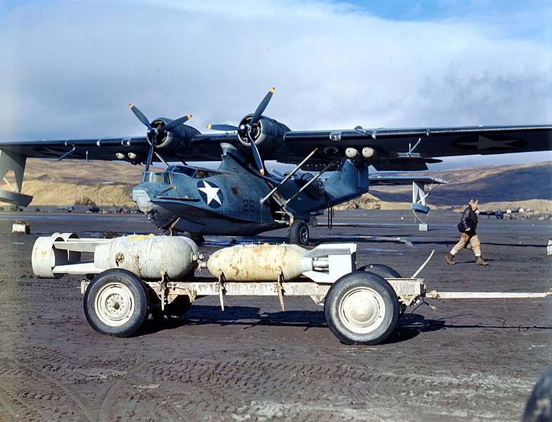 File:Consolidated PBY-5A Catalina is armed at Adak, in 1943 (80-G-K-8149).jpg