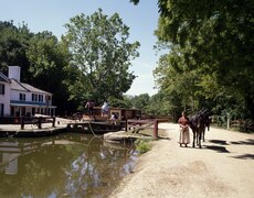 Canal Clipper boat (since retired) at Lock 20