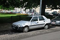 Dacia Solenza en Belgique.JPG