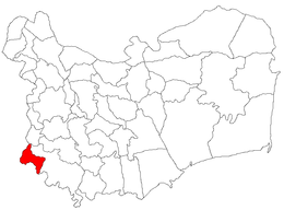 Dăeni – Mappa