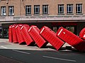 David Mach's sculpture, "Out of Order," in Kingston upon Thames.