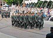 Detachement van het Korps Rijdende Artillerie tijdens de Nederlandse Veteranendag (2010)