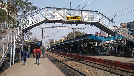 Dhakuria Railway Station