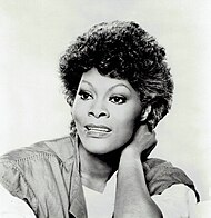 "That's What Friends Are For" by Dionne Warwick (pictured) and Friends was the number one song of 1986. Dionne Warwick (1986 NSMT publicity photo).jpg