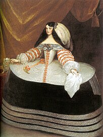 Dona Ines de Zuniga, Espanha c. 1665.