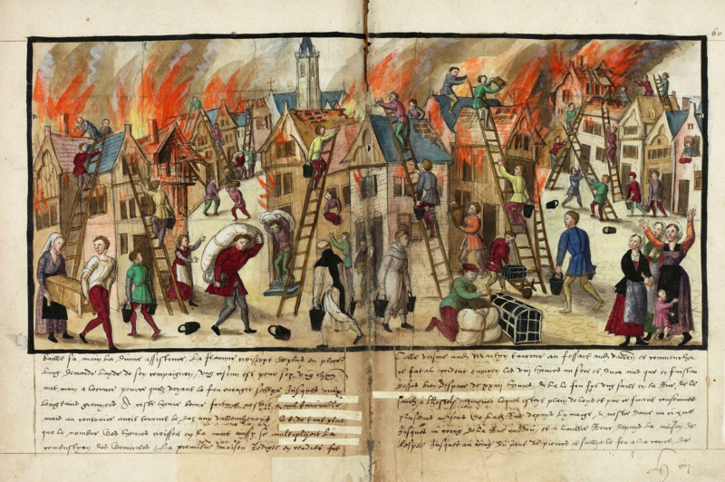 File:Douai, Bibliothèque municipale, ms. 1183 (tome III), f. 59v-60r - Recueil des antiquités de Valenciennes.png