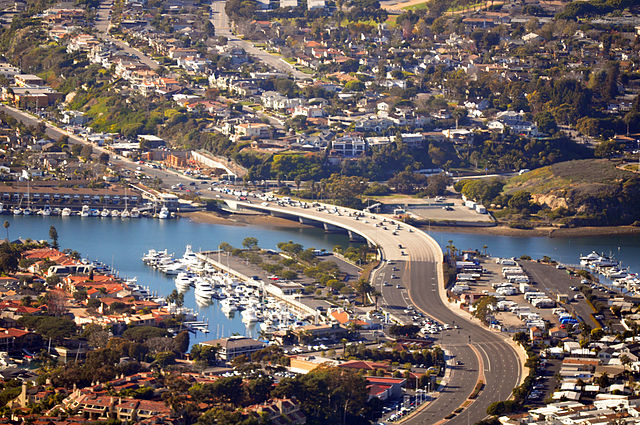 Dover and Pacific Coast Hwy in Newport Beach, California