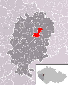 Drahoňův Újezd na mapě