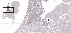 Localização de Huizen nos Países Baixos.